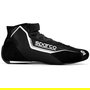 Sparco Zapatillas X-Light 2020 Talla 48 Negro-Blanco FIA 8856-2018 / SFI3.3/5