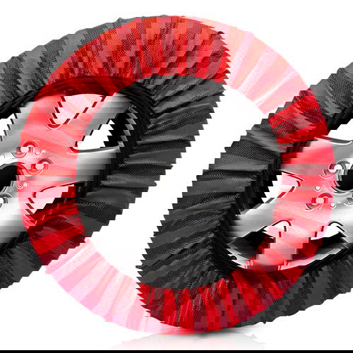 Cadenas de Nieve de Coche Classic Rojo Textil Talla 58