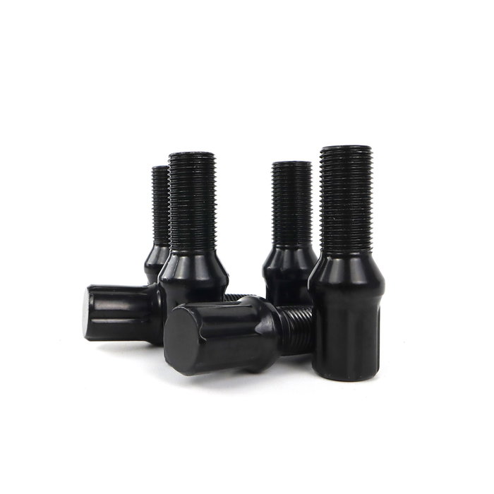 Omp Juego 20 Tornillos Desplazantes Llantas M12x1.25 Conico Largo 32mm Llave 17-19 Negro OMPS09771201