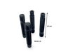 OMP SPEED Juego de 4 Espárragos M14x1.25 Doble Rosca Largo 82mm Negro