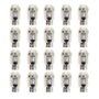 OMP SPEED Juego de 20 Tuercas de Aluminio M14x1.25, 40mm, Plata