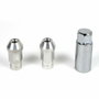 OMP SPEED Juego de 20 Tuercas de Aluminio M14x1.25 Plata
