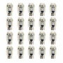 OMP SPEED Juego de 20 Tuercas de Aluminio M14x1.25 Plata