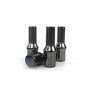 Omp Juego de 20 Tornillos de Rueda Acero Gris M12x1.25 Largo 27mm