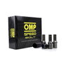 Omp Juego de 20 Tornillos de Rueda Acero Gris M12x1.25 Largo 27mm