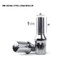OMP SPEED Juego de 20 Tornillos de Acero Plata M12x1.25