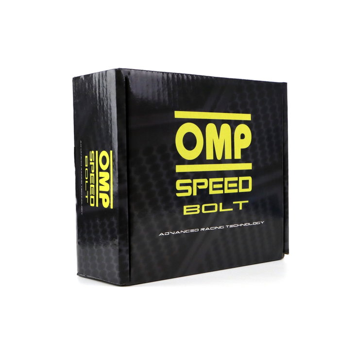 OMP SPEED Juego de 20 Tornillos de Acero Plata M12x1.25