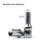 OMP Juego de 20 Tornillos de Rueda Acero DIN 10.9 M12x1.5 Color Plata