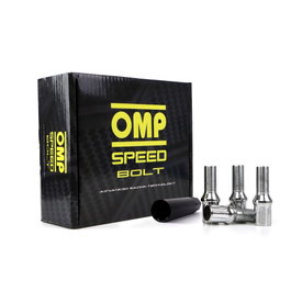 Omp OMPS09961202 Juego de 20 Tornillos de Acero M12x1.5 Llave 17-19 Largo 27 mm Color Plata Material DIN 10.9