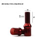 Omp Juego de 20 Tornillos de Acero Rojo M14x1.25