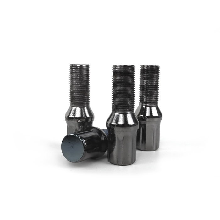 Omp Juego de 20 Tornillos de Rueda M14x1.25 Color Gris DIN 10.9 con Llave 17/19
