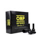 Omp Juego de 20 Tornillos de Rueda Acero Negro M14x1.5 DIN 10.9