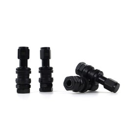 Omp Valvulas De Aluminio Para Llantas Color Negro OMPS09990001 Juego De 4 Valvulas Para Neumaticos