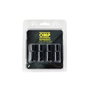 OMP Juego de 4 Válvulas de Aluminio para Llantas, Negro