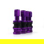 Omp Juego de 4 Válvulas de Aluminio para Llantas, Color Violeta, OMPS09990011