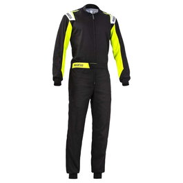 Sparco Mono Rookie 2020 Talla XS Negro/Amarillo