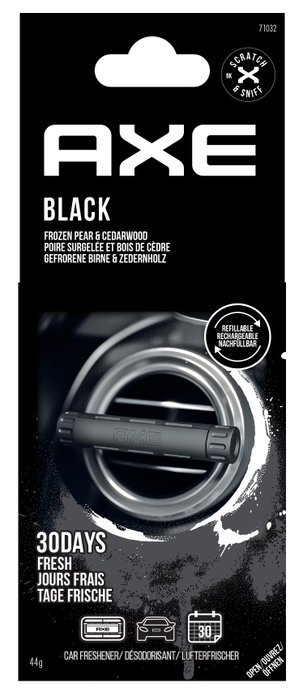 California Scents VENT RECARGABLE AXE BLACK California Scents VENT RECARGABLE AXE BLACK
