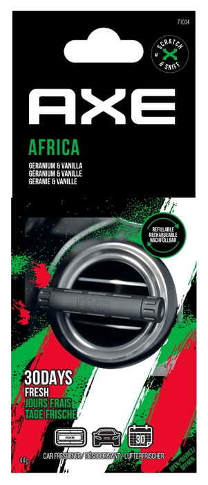 California Scents VENT RECARGABLE AXE AFRICA California Scents VENT RECARGABLE AXE AFRICA