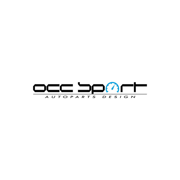Occ Motorsport Funda De Volante Negra 2 Piezas OCCFV0002, ABS y Terciopelo, Diámetro 35-40 cm, Protección y Mejora del Agarre