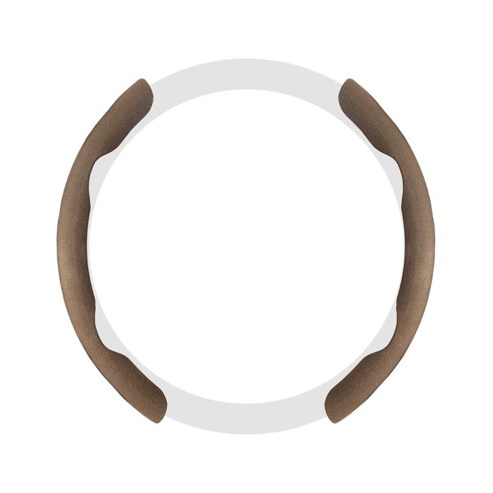 OCC Sport Funda de Volante 2 Piezas Color Marrón, ABS y Terciopelo, para Diámetros 35-40 cm, Referencia OCCFV0003 OCC Sport Funda de Volante 2 Piezas Color Marrón, ABS y Terciopelo, para Diámetros 35-40 cm, Referencia OCCFV0003