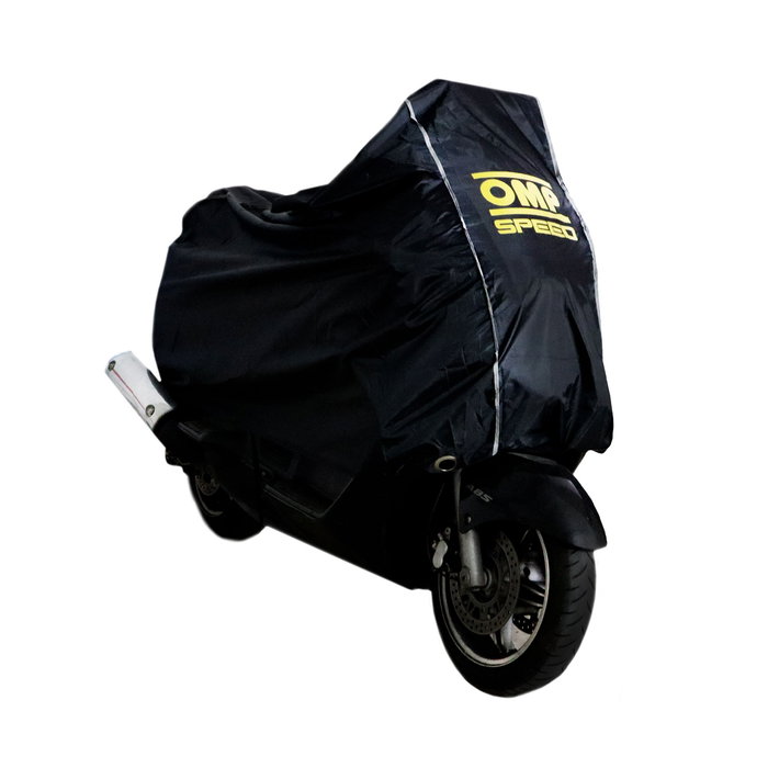 Omp Funda Moto Exterior-Interior Impermeable Talla L OMPS18020819, Cubre Moto Transpirable Oxford 300D 307x140x127 cm Omp Funda Moto Exterior-Interior Impermeable Talla L OMPS18020819, Cubre Moto Transpirable Oxford 300D 307x140x127 cm