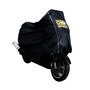 Omp Funda Moto Exterior-Interior Impermeable Talla L OMPS18020819, Cubre Moto Transpirable Oxford 300D 307x140x127 cm