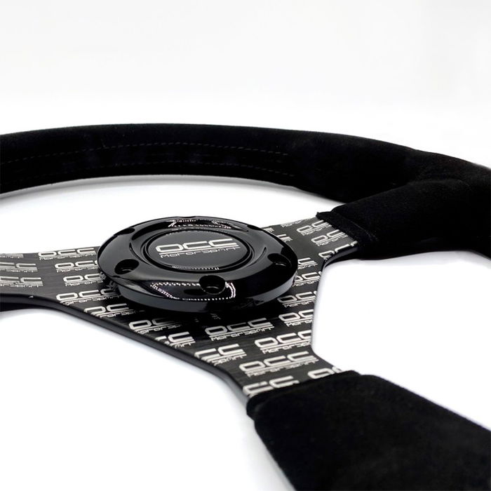 Volante Racing OCC Motorsport OCCVOL015 Negro Cuero Ø 35 cm