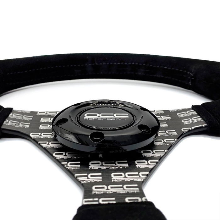 Volante Racing OCC Motorsport OCCVOL015 Negro Cuero Ø 35 cm