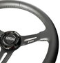 Occ Motorsport Volante Semidesplazado Mod. Classic Piel de Nappa Brazos Negros