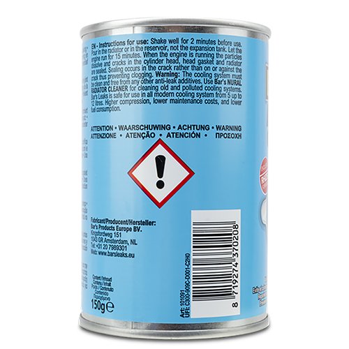 Abc Sellador de Sistema de Refrigeración para Radiadores y Juntas