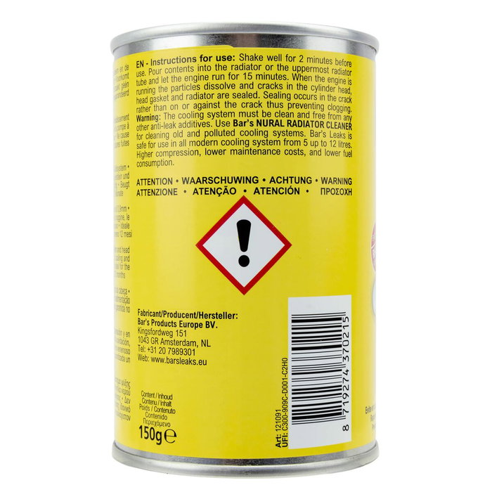 Abc Bars Limpiador Radiador Liquid Abc Bars Limpiador Radiador Liquid