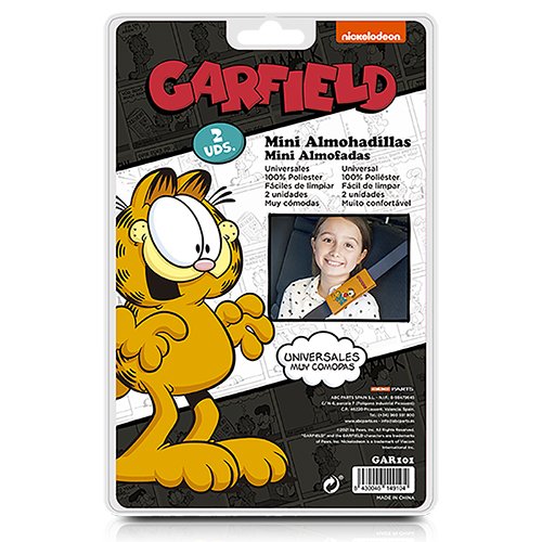 Abc MINI ALMOHADILLA GARFIELD 2 PIEZAS CS6