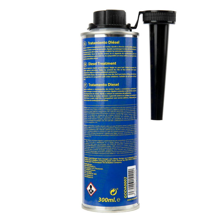 Goodyear GODA0002 Tratamiento Diesel Aditivo de Combustible 300 ml