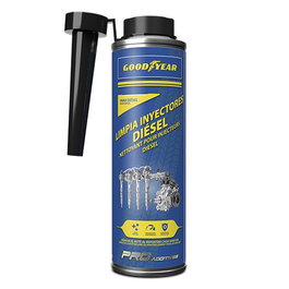 Goodyear GODA0004 Limpia Inyectores Diésel Pro Additives 300 ml. Limpia y mejora rendimiento, potencia y ahorro de combustible.