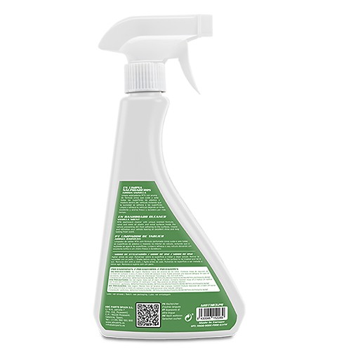 MOT Limpia Salpicaderos Vainilla 10324 Cuidado y Sellado Plástico Madera Interior Vehículo Brillo y Aroma Fresco Duradero 500ml
