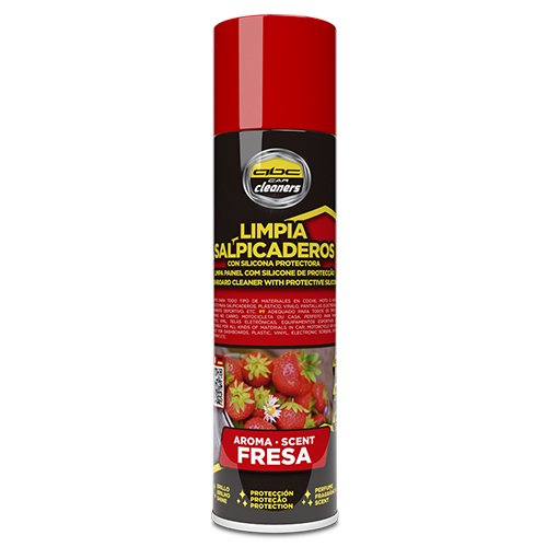 Abc Spray Limpiador Salpicaderos Fresa 250ml con Silicona Protectora MOT60003