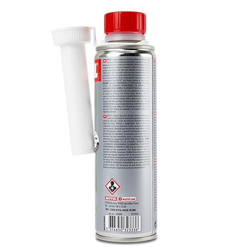 Motul Limpia Inyectores Gasolina MTL110696 Aditivo Acción Inmediata para Motores de Gasolina con Inyección o Carburador, Limpieza Eficaz y Restablecimiento Rendimiento