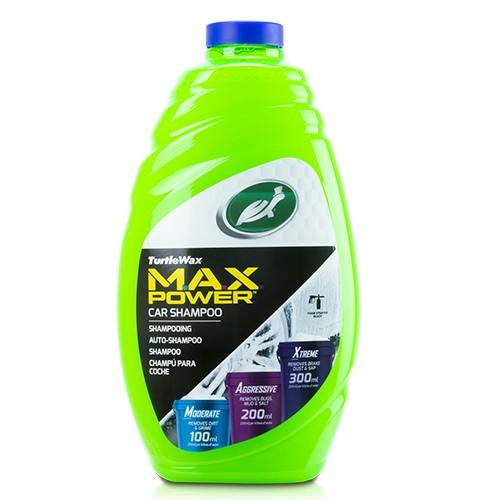 Abc Champú Max-Power 1.42 L TW53381 - Champú de carrocerías con 3 niveles de limpieza ajustable para suciedad moderada, agresiva y extrema, seguro para todas superficies exteriores Abc Champú Max-Power 1.42 L TW53381 - Champú de carrocerías con 3 niveles de limpieza ajustable para suciedad moderada, agresiva y extrema, seguro para todas superficies exteriores