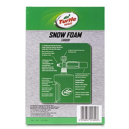 Turtle Wax Pistola Cañón de Espuma para Lavado de Coche TW53694 - Limpieza y Detailing con Espuma