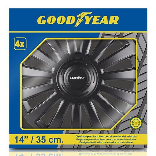 Abc Tapacubos Melbourne Negro 14" GOD9067 Juego de 4