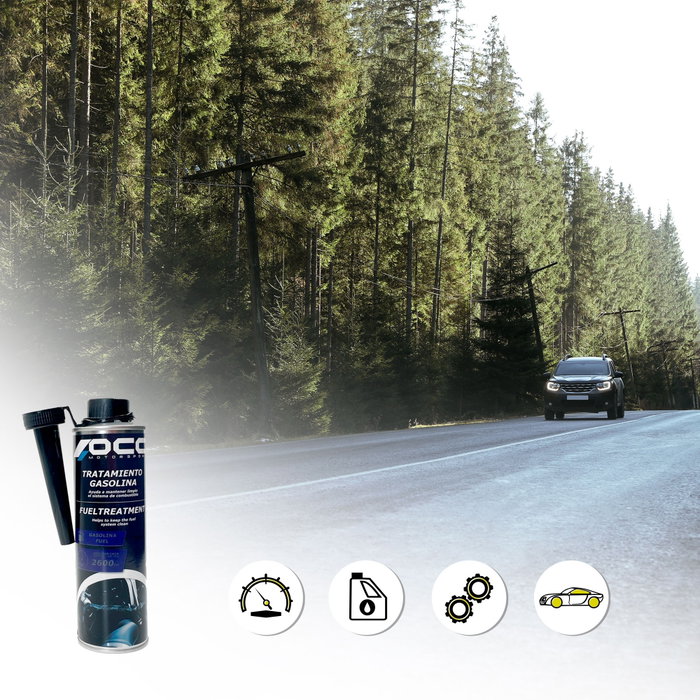 Occ Motorsport OCC49001 Tratamiento para Gasolina - Aditivo para Limpieza del Sistema de Combustible, Mejora la Eficiencia del Motor y Reduce Depósitos, para Vehículos de Gasolina