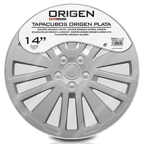 Abc Tapacubos ORIGEN OR-3 Plata 14 pulgadas
