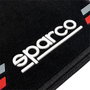 Sparco Alfombra Moqueta Roja con Detalles en Goma