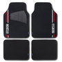Sparco Alfombra Moqueta Roja con Detalles en Goma