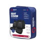 SPARCO Juego Completo Fundas Asiento Coche SPCS441BL Corsa Negro y Azul, Universal 5 Cabezales, 100% Lavable Polyester Foam