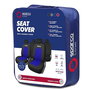Sparco Cs6 SPCS442BL Juego de Fundas Asiento Coche Sport Negro-Azul Universal Lavables 5 Cabezales Traseros con Cremalleras