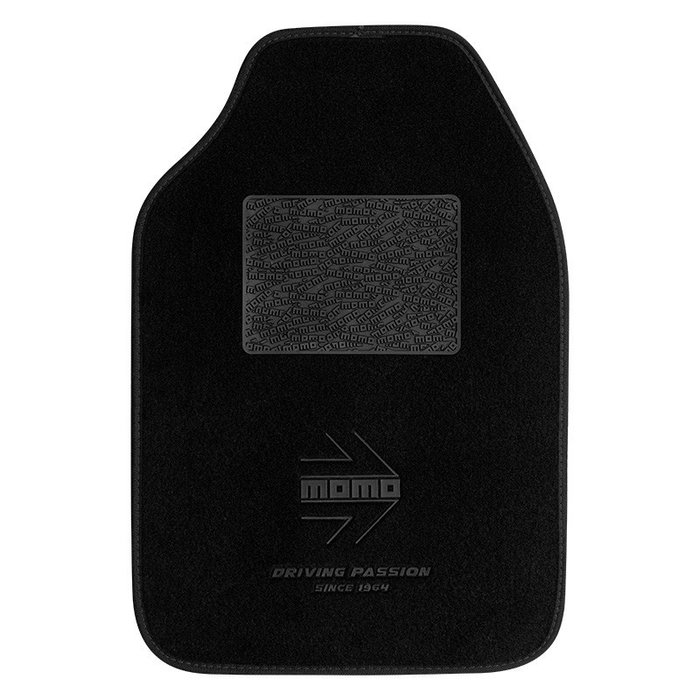 Set de Alfombrillas para Coche MOMO MOMLCM4BKBK Negro Plástico