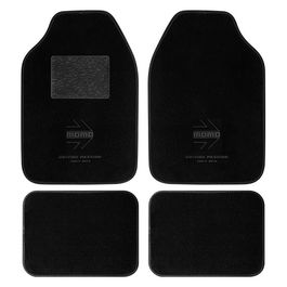 Set de Alfombrillas para Coche MOMO MOMLCM4BKBK Negro Plástico
