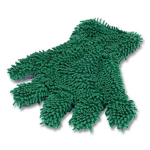 Gorila TW CS6 Guante De Lavado 2 en 1 para Coche con Microfibra y Malla para Suciedad Rebelde