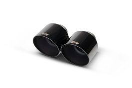 Remus Set de 2 Colas de Escape 115mm Cromo Negro